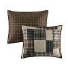 NicBex 3 Pcs Reversible Printed Bedding Set, Cabin Plaid Patchwork Bedding Comforter Sets Comforter Set with Standard Shams, Machine Washable - 4 of 4