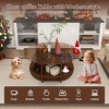 Hrinhom 31.5"W Round Coffee Table with Storage - 2 of 4
