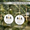 Lomsoe Thank You Christmas Ornament Christmas Hanging Ornaments Holiday Thank You Gift Ceramic Ornament for Christmas Tree Decorations Christmas Gift - 2 of 4
