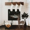 Garden Elements Grapevine Outdoor Christmas Garden Statue Wooden Standing Deer for Lawns, Brown - 2 of 4
