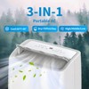 14,000 BTU Portable Air Conditioner Cools Up to 750 Sq.Ft, Auto-Evaporation Low Noise Portable AC Unit with Remote Control Fits for Large Room - 2 of 4