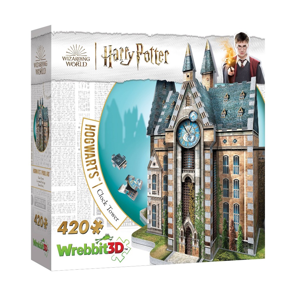 Photos - Jigsaw Puzzle / Mosaic Harry Potter Hogwarts - Clock Tower 3D Puzzle 420pc