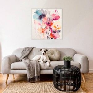 Amanti Art Watercolor Romance I by Irena Orlov Framed Canvas Wall Art Print - 1 of 4