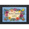 Briarwood Lane Spring Doormat 30x18 Indoor Outdoor Bless This Home With Love For Spring Doormat - 2 of 4