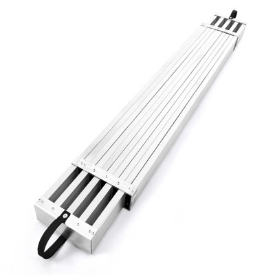 Aluminum Telescoping Work Plank, Aluminum Extension Plank Scaffolding Plank with Skid-Proof Platform Scaffold Ladder Accessory
