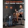 Feierdun Adjustable Seated Calf Raise Machine with Band Pegs and Bicep Curl Handle for Leg Training and Exercise - Home Gym Equipment - 2 of 4