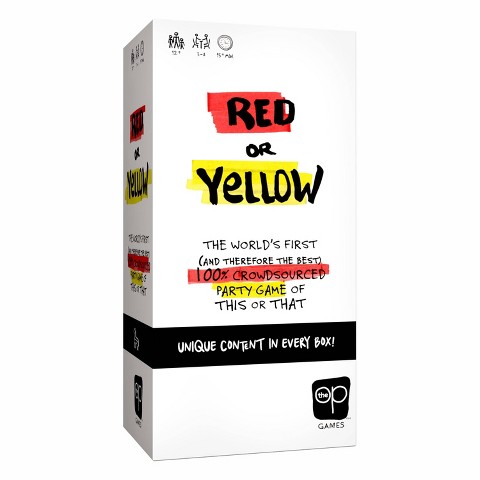 Детские игрушки The Op Games Red or Yellow Board Game