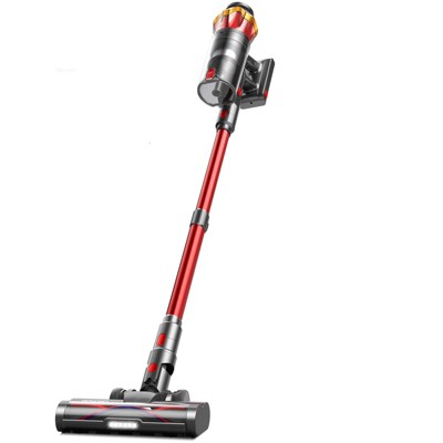 Itopfox Cordless Vacuum Cleaner with 600W/50KPa Suction, 70Mins Runtime, Self-Standing, Anti-Tangle Brush & OLED Touch Screen for Hardwood Floors