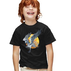 Boys' Harry Potter Hippogriff Over The Moon T-Shirt - 1 of 4