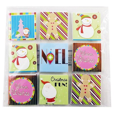 JAM Paper Christmas Gift Tags Assorted Colors 18/Pack 526IG74714