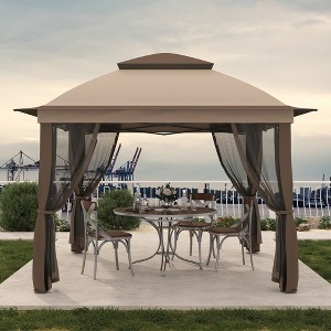 YARDSIGHT 11x11 Pop Up Gazebo Tent with Mosquito Netting – Quick Set Up, Water-Resistant Outdoor Canopy for Patio, Garden, Backyard - 1 of 4
