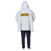 NCAA Iowa Hawkeyes Heather Gray Wearable Throw Blanket - 2 of 4