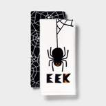 2pk Spider Halloween Kitchen Terry Towels - Hyde & EEK! Boutique™
