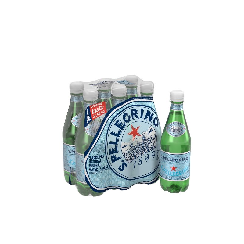 S.Pellegrino Sparkling Natural Mineral Water Bottles - 6pk/16.9 fl oz, 3 of 6