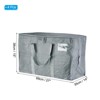 Unique Bargains Extra Large Moving Bag with Reinforced Handle Foldable Underbed Storage Tote - 2 of 4