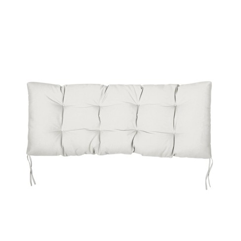 37 X 17 X 2 Sunbrella Canvas Tufted Outdoor Bench Cushion Natural -  Sorra Home : Target