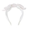 Unique Bargains Exquisite Pearl Rose Jacquard Bow Headband 1 Pc - 4 of 4