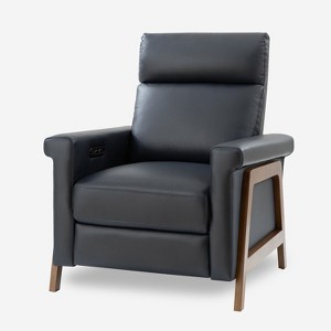 Camilo 32.75 Wide Genuine Leather Power Recliner | Artful Living Design - 1 of 4