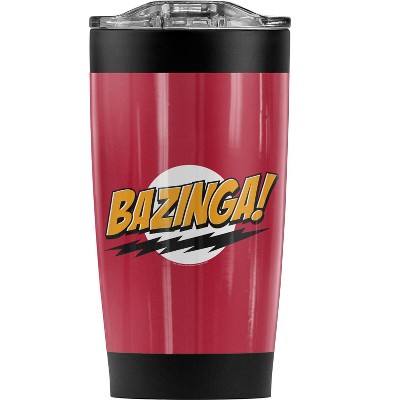 Big Bang Theory Bazinga Steel Tumbler 20oz Coffee Travel Mug