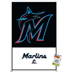 Trends International MLB Miami Marlins - Logo 22 Unframed Wall Poster Prints - 1 of 4