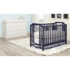 Gulches 3-in-1 Convertible Island Crib - Starry Navy Blue Design, Acrylic Panels - 3 of 4