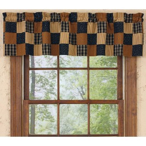 Park Designs Prairie Patch Lined Patch Valance - 1 of 4