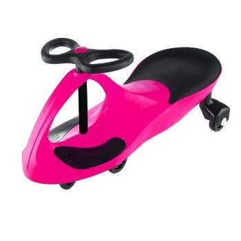 Toy Time Wiggle Car Ride-On Toy- Hot Pink