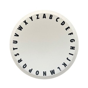 Daydream Society - School Days Large ABC Plates - Pack of 8 Paper Plates - 1 of 3