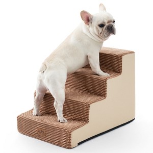 4-Tier Dog Stairs / Non-Slip Pet Steps for Small & Medium Dogs - 1 of 4
