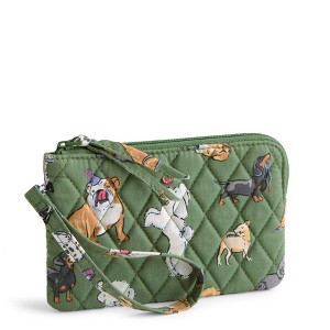 Vera Bradley Women's Outlet Cotton Essential Zip Wristlet - 1 of 3