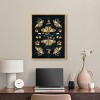 Art Remedy Gold Lux Scarf Elegant Butterfly Wall Art Framed - 2 of 4
