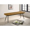 NicBex Modern 54" Bedroom Bench Leather Upholstered Accent Stools with Cushioned Top for Bedroom and Entryway - 2 of 4