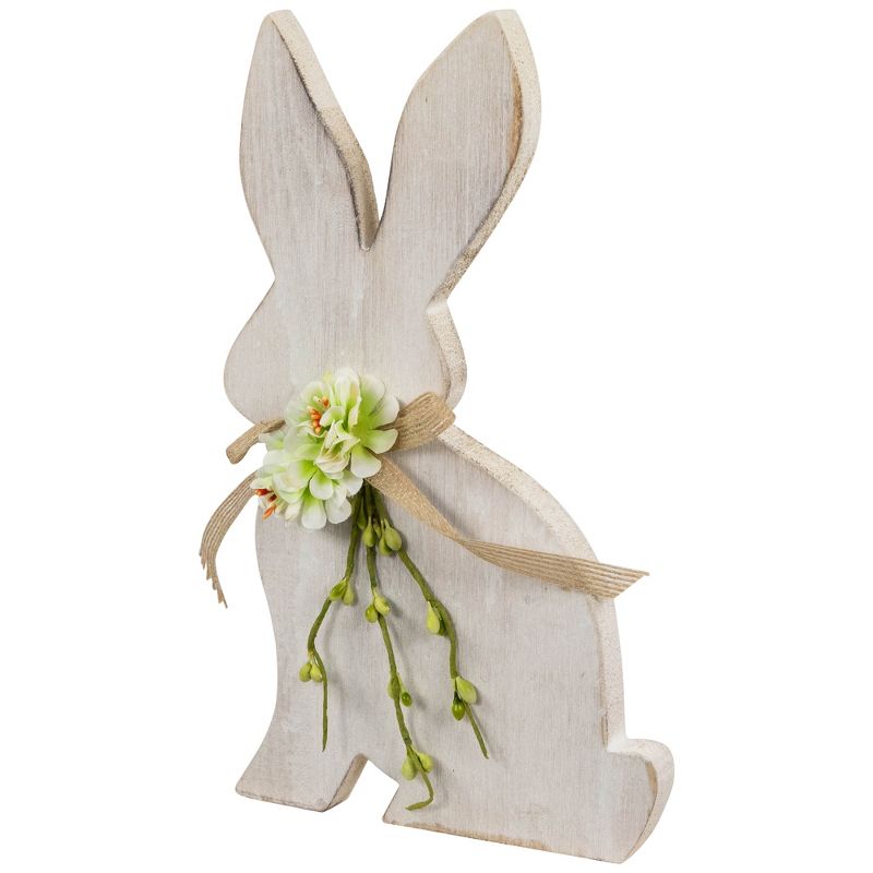 Northlight Distressed Rabbit Silhouette Easter Decoration - 11.25", 3 of 6