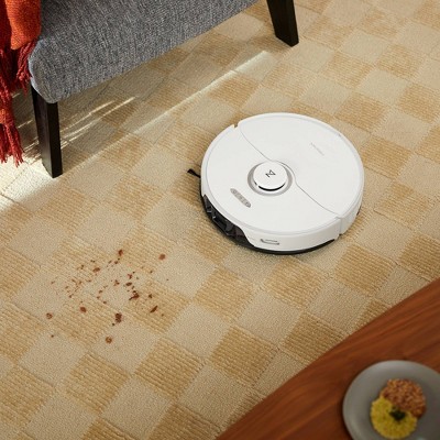 Roborock S8 White Cordless Robot Vacuum and Mop with Smart Mapping