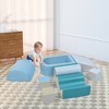 Indoor Climb & Crawl Playset, Soft Foam Block Activity Play Structures, Indoor Climbing Toys Crawling Foam Blocks for Toddlers 1+ - 4 of 4
