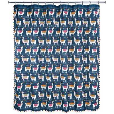 Llamas Shower Curtain - Allure Home Creation