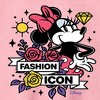 Boys' - Disney - Minnie Mouse is a Fashion Icon Graphic Long Sleeve Fleece Sweatshirt - 2 of 4