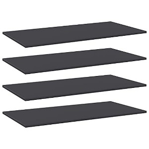 vidaXL 4 pcs Bookshelf Boards, Quality Engineered Wood, Easy Maintenance, Versatile Use - 1 of 4