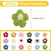 Unique Bargains Cotton Handmade DIY Floral Embroidered Applique Patches 50 Pcs - 2 of 4