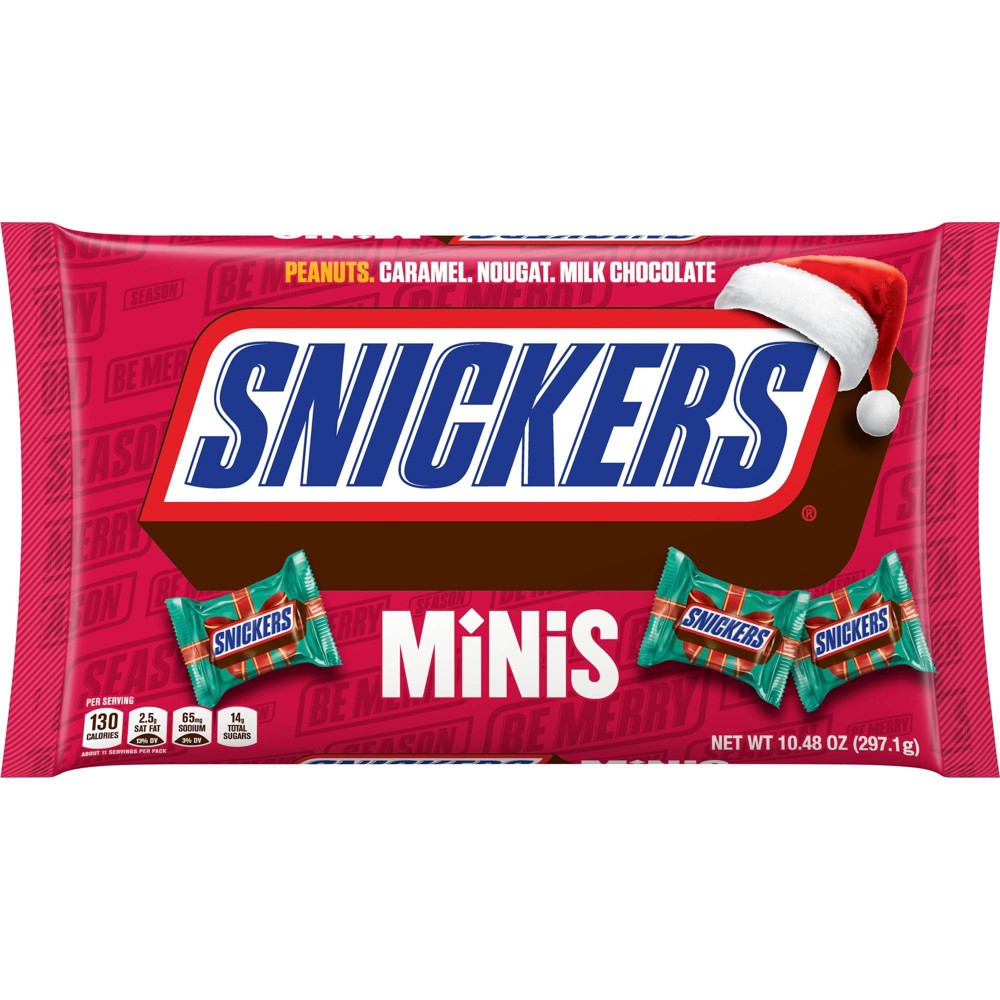 Snickers Christmas Minis - 10.48oz