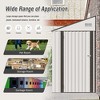 DOMETOUR Storage Shed, Single Hinge Door, Solid Structural Design, Good Ventilation, Surface With Protective Film, And Suitable For Various Scenarios - 2 of 4