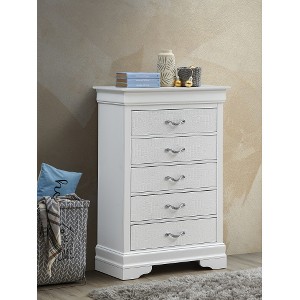 Lorana G6590-CH Chest , Silver Champagne - 1 of 4