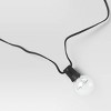 20ct Incandescent Outdoor String Lights G40 Clear Bulbs - Room Essentials™ - 4 of 4