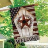 Rustic American Birdhouse Primitive House Flag Welcome Patriotic 28" x 40" Briarwood Lane - 4 of 4
