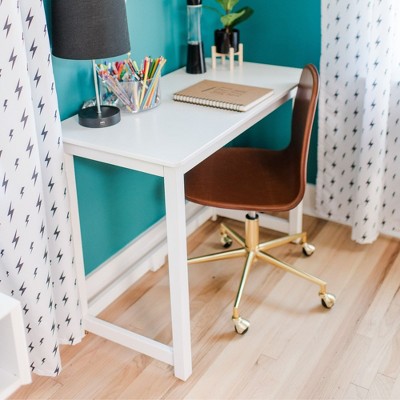 Max & Lily Small Desk for Home Office, Computer, Gaming, Study, Work