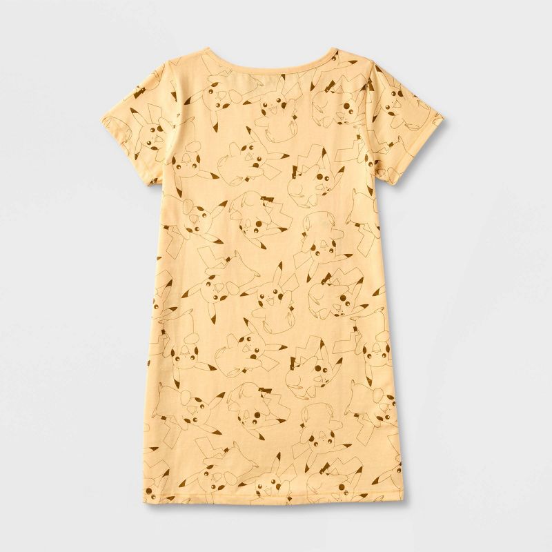 Girls&#39; Pokemon Pikachu Adaptive Dress - Gold, 2 of 5
