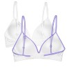 Fruit of the Loom Girls' Seamless Trainer Bra with Removable Modesty Pads 2-pack - 2 of 4