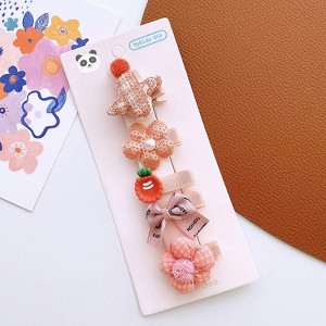 MyKids-USA Versatile Hair Accessory For Babies: Beautiful Colorful Small Butterfly Bow Hair Clip Sets - 1 of 1
