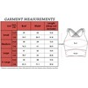 Anna-Kaci Active Women's Strappy Crisscross Back Padded Wirefree Yoga Activewear Sports Bras Top- Small,Red - 4 of 4