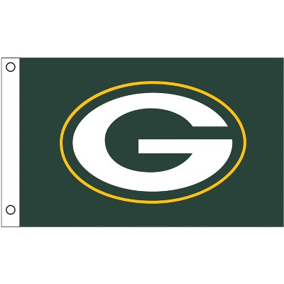 Evergreen Green Bay Packers 3' x 5' Indoor Outdoor Flag for Home Apartment Dorm Rooms